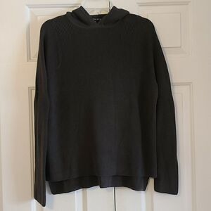 Athleta ribbed oversized hoodied sweater